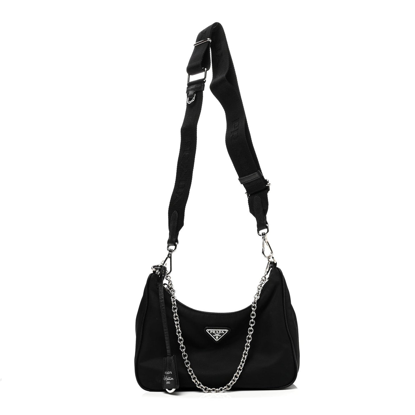Nylon Re-Edition 2005 Shoulder Bag Black