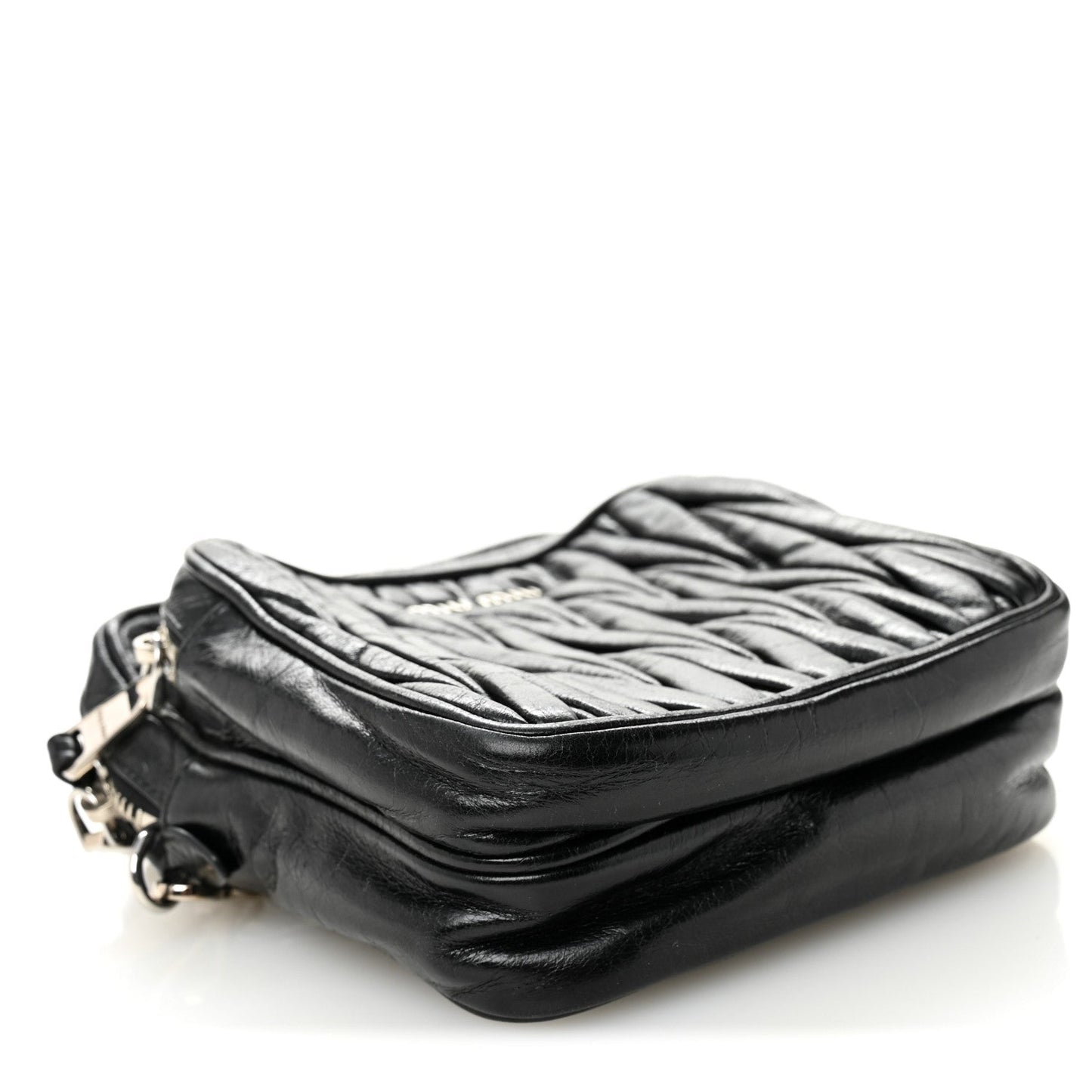 Nappa Matelasse Crossbody Black