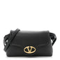 Lambskin Vlogo Mini Crossbody Bag Black