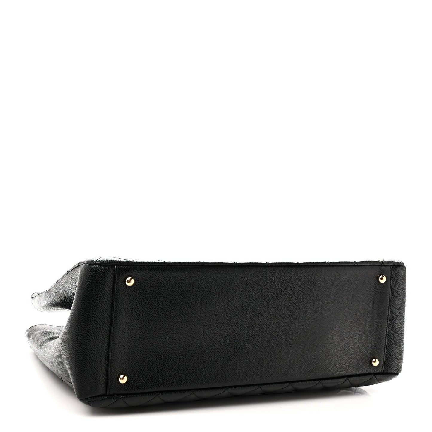 Caviar Quilted XL Grand Shopping Tote GST Black