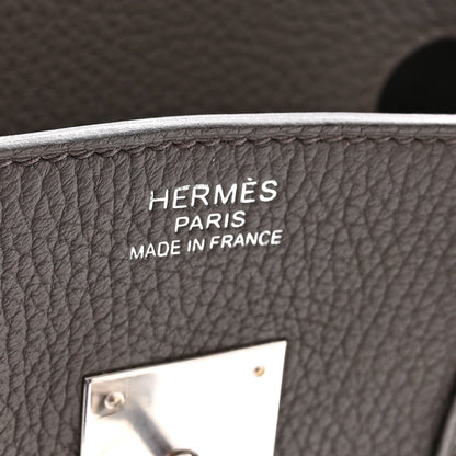 Taurillon Clemence Birkin 35 Etain
