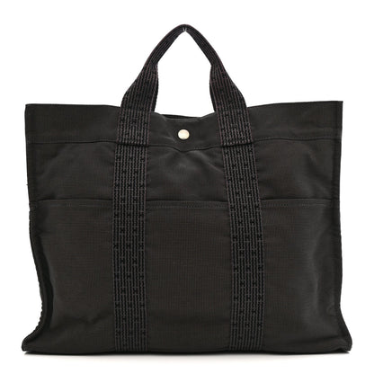 Canvas Herline MM Tote Grey