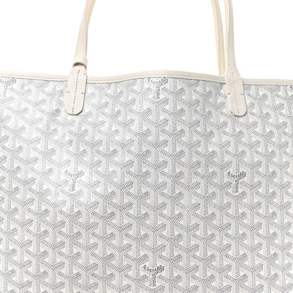 X PEANUTS Goyardine Reversible Anjou GM White