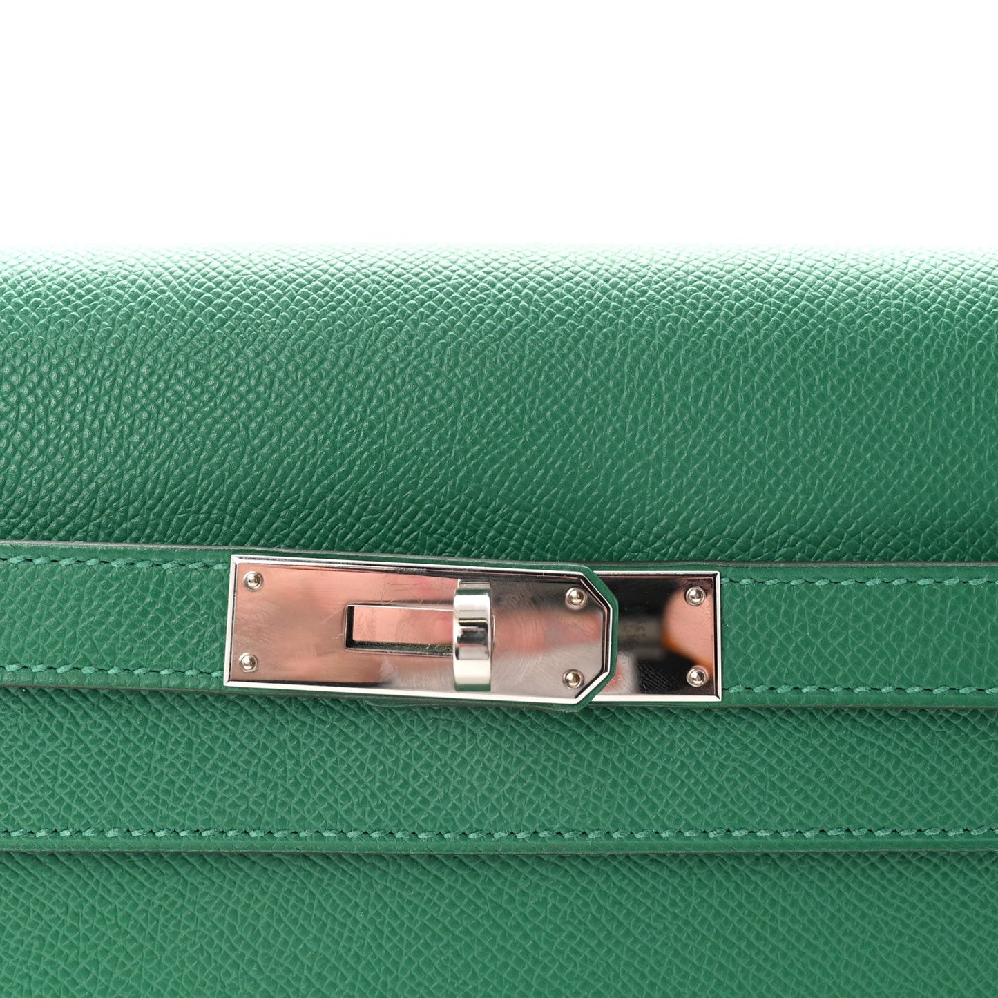 Epsom Kelly Depeches 25 Pouch Vert Jade