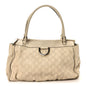 Guccissima D Gold Tote White