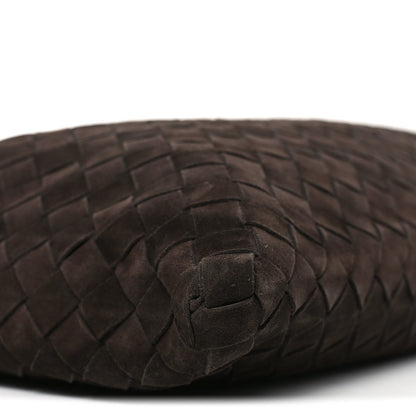 Suede Intrecciato Small Hop Fondant