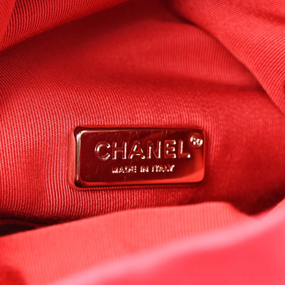 Lambskin Quilted Small in Seoul Backpack Dark Pink