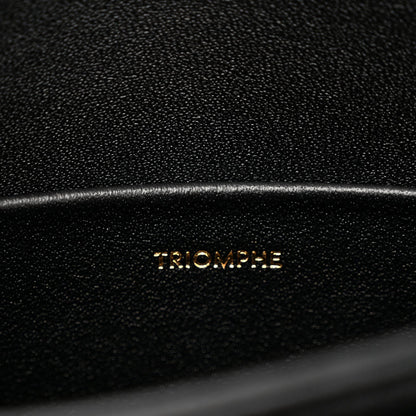 Shiny Calfskin Teen Triomphe Black