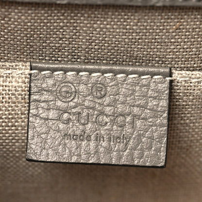Dollar Calfskin Small Interlocking G Shoulder Bag Loess
