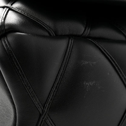 Lambskin Malletage Top Handle GO-14 GM Black