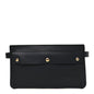 Calfksin Slim Belt Bag Black