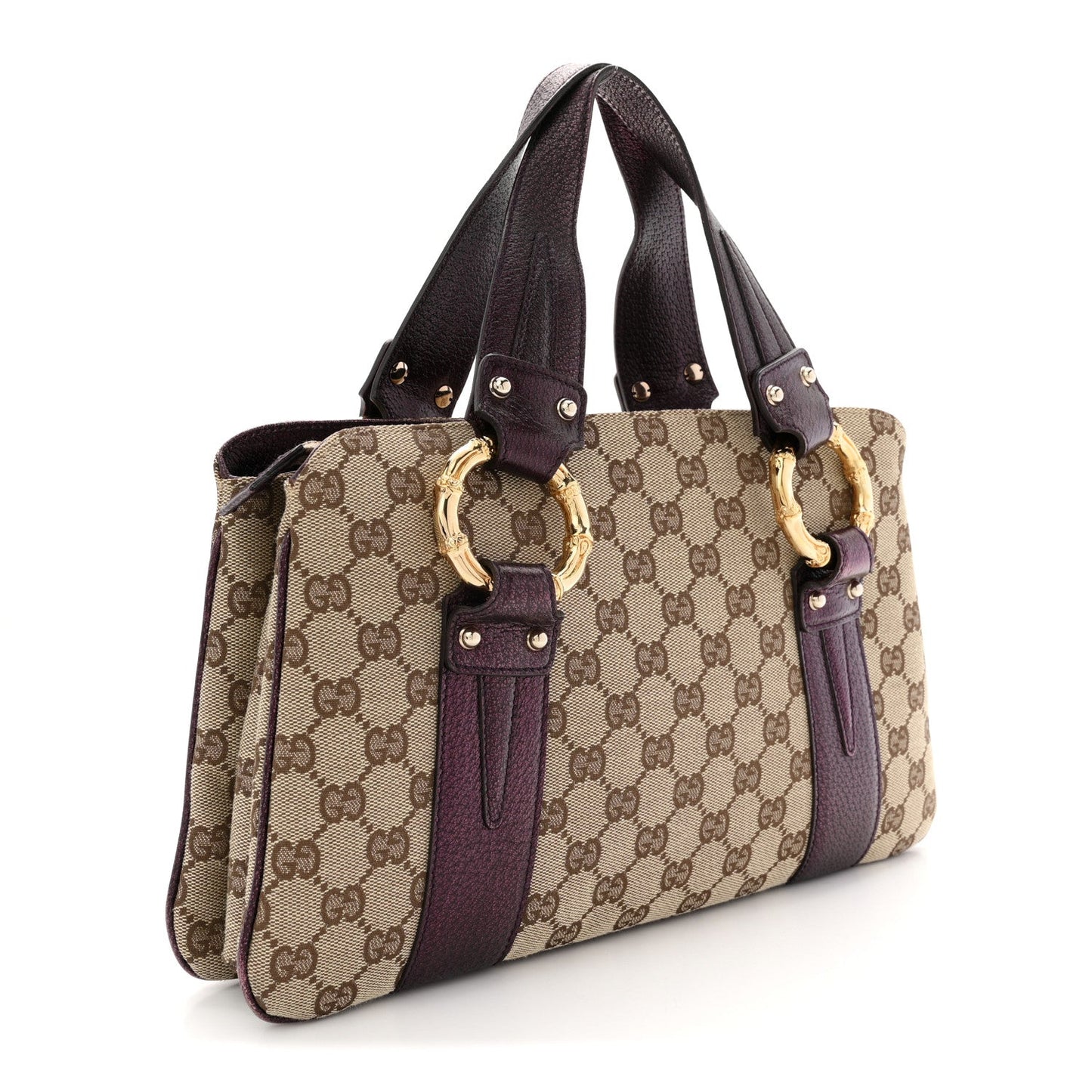 Monogram Small Bamboo Tote