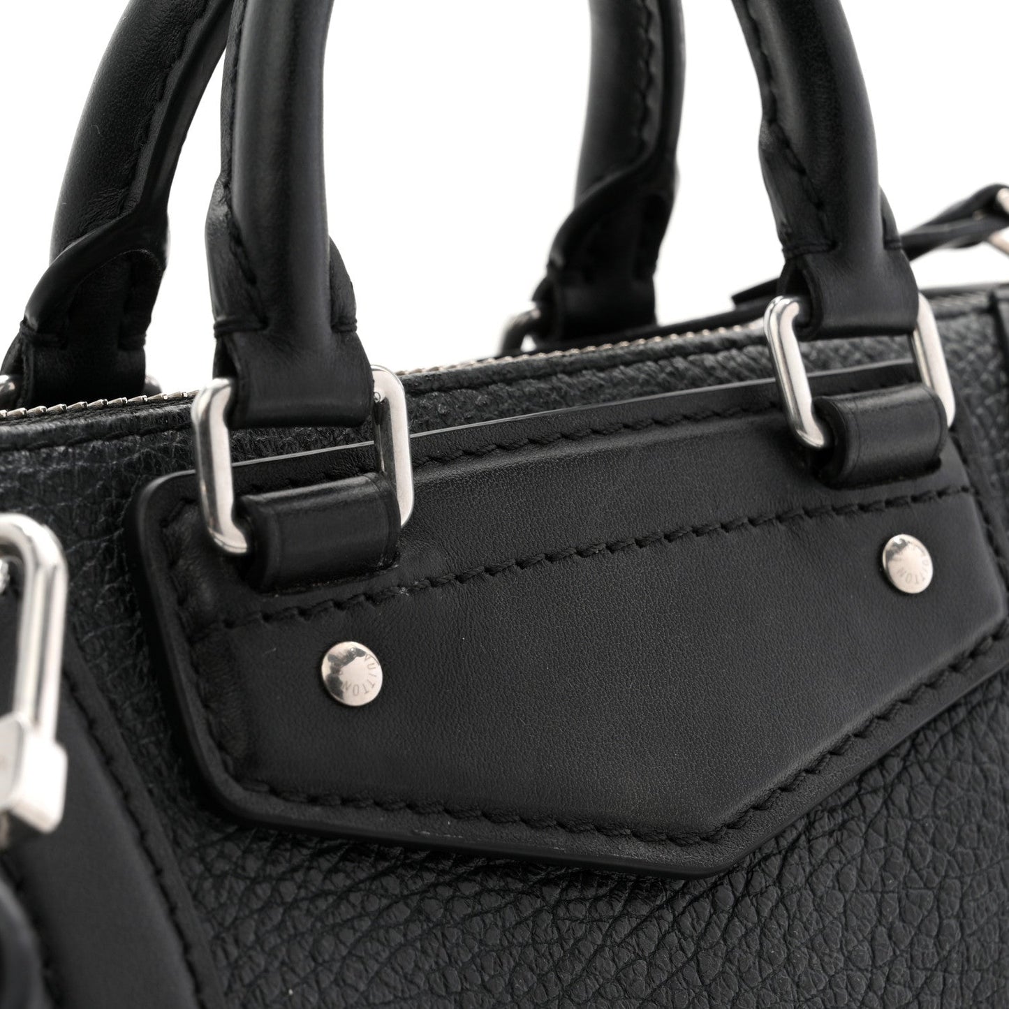 Calfskin Nano Biker Black