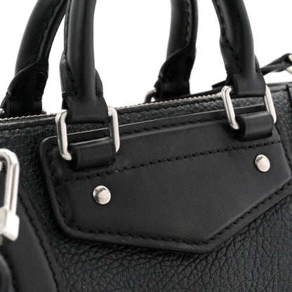 Calfskin Nano Biker Black