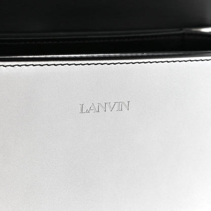 Metallic Calfskin Concerto Bag SIlver