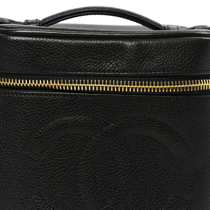 Caviar Vanity Cosmetic Case Black