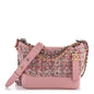 Tweed Calfskin Small Gabrielle Hobo Light Pink