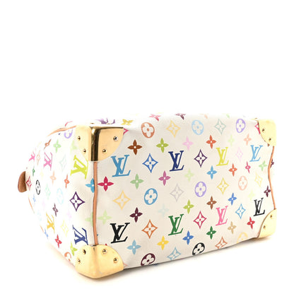 Monogram Multicolor Speedy 30 White