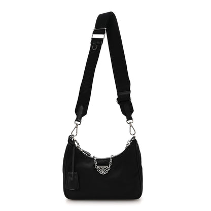 Nylon Re-Edition 2005 Shoulder Bag Black