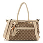 Monogram GG Canvas Small Bella Top Handle Bag Off White