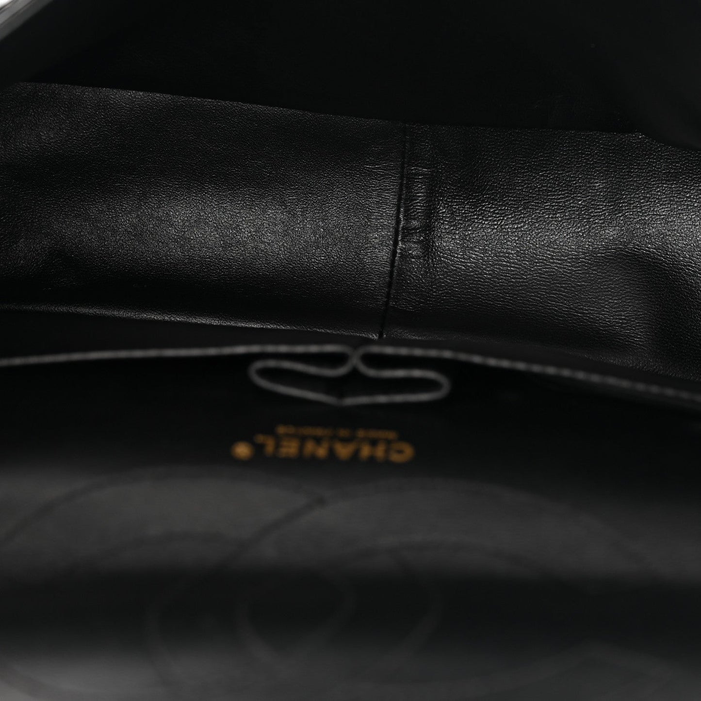 Metallic Aged Calfskin Quilted 2.55 Reissue 227 Flap Black