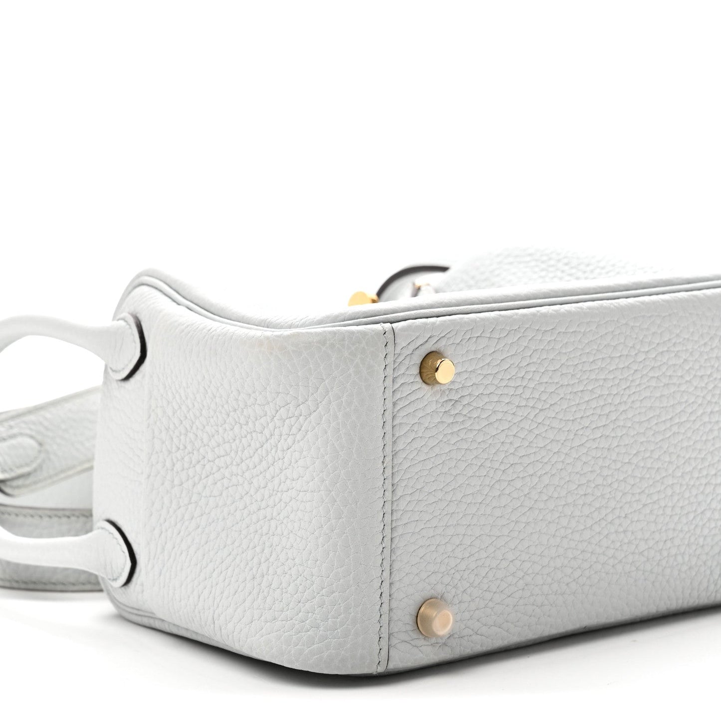 Taurillon Clemence Mini Lindy 20 Bleu Pale