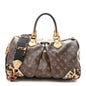 Monogram Leopard Stephen Bag