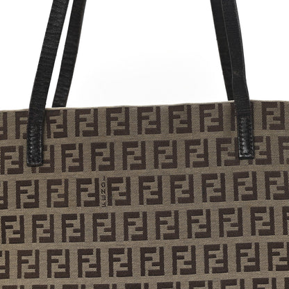 Zucchino Shopping Tote Beige Tobacco
