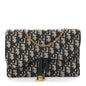 Oblique Saddle Chain Pouch Blue