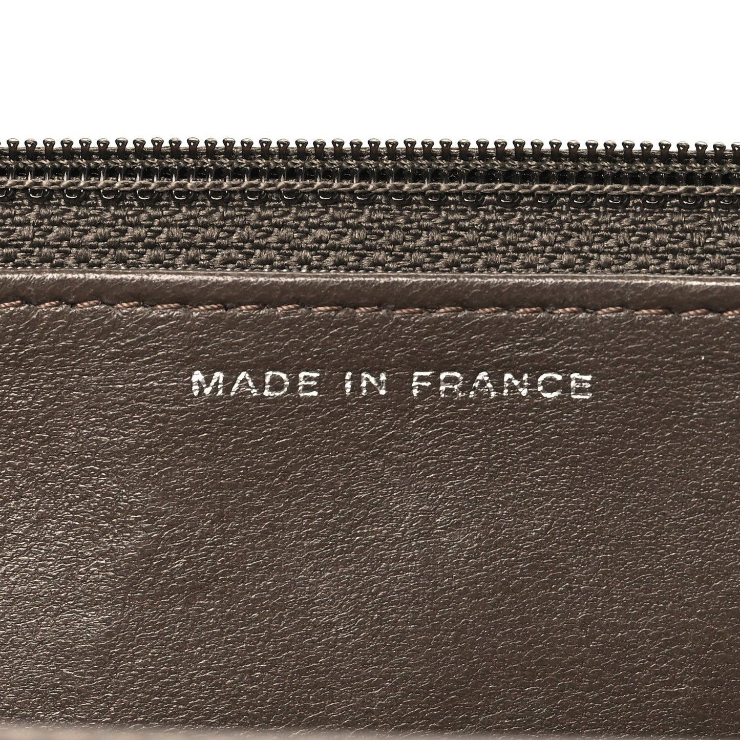 Snakeskin Wallet On Chain WOC Brown Silver