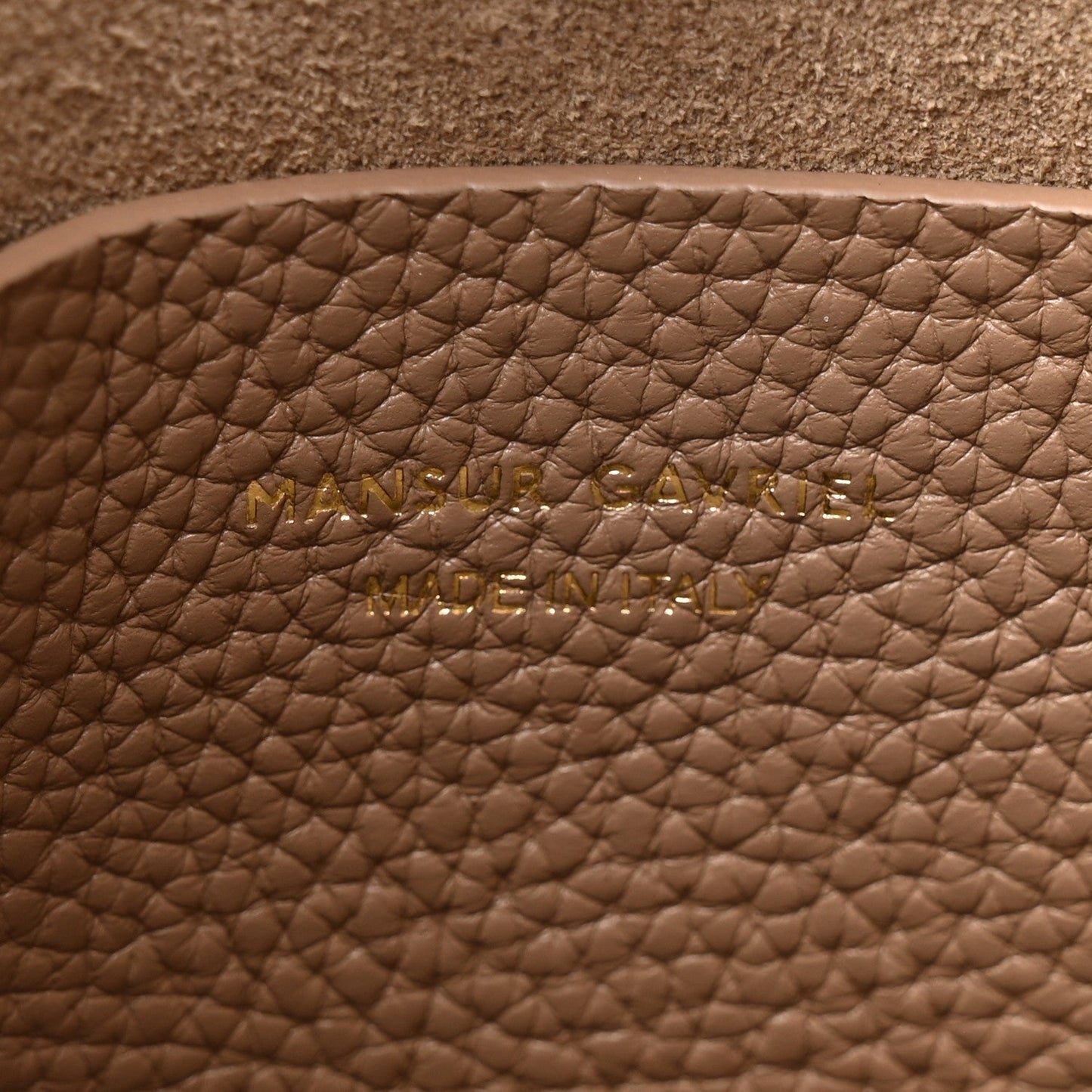 Pebbled Calfskin Small Everyday Cabas Biscotto