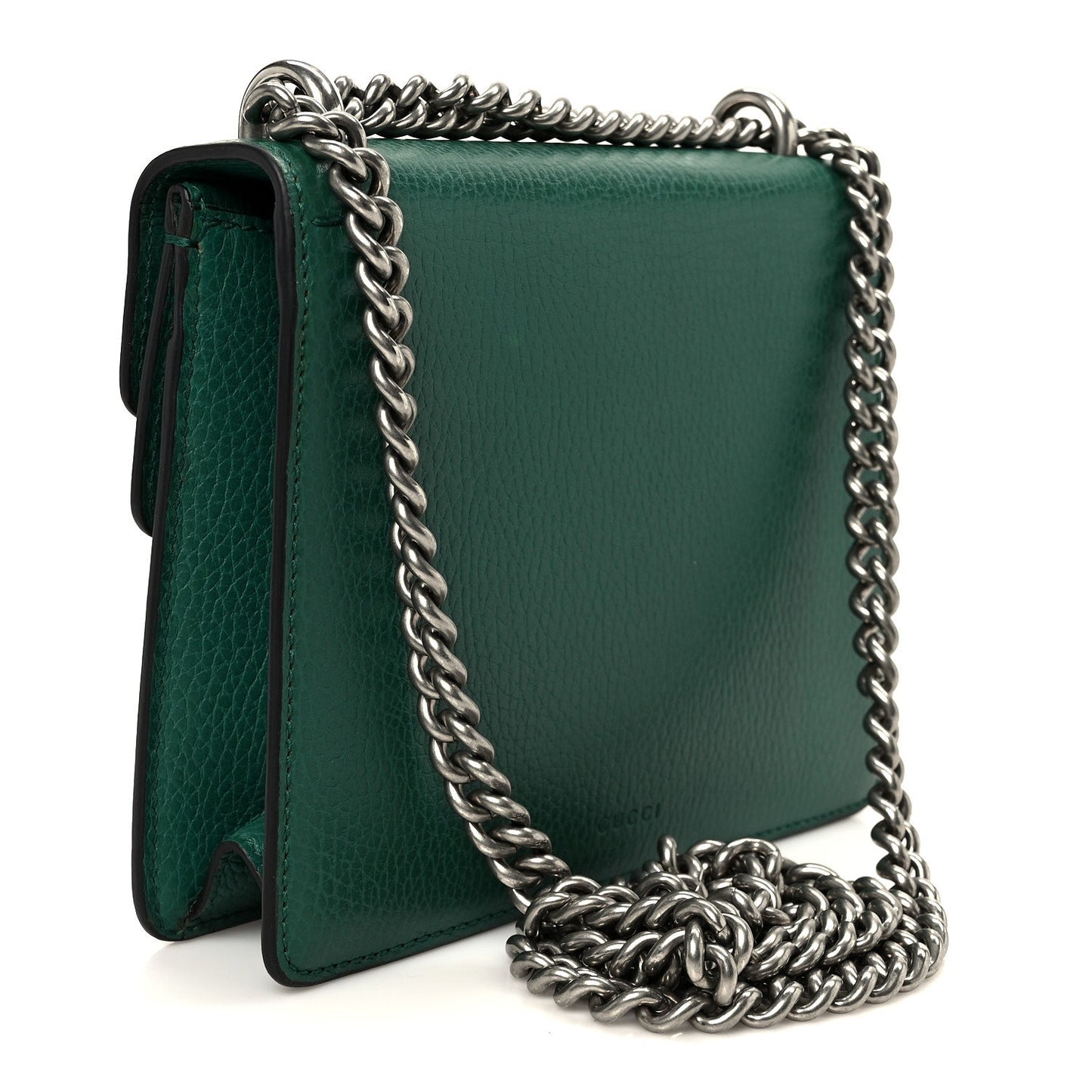 Calfskin Mini Dionysus Shoulder Bag Emerald
