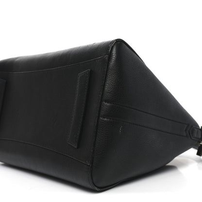 Sugar Goatskin Medium Antigona Black