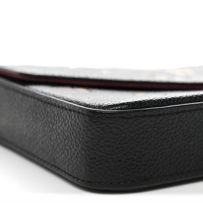 Empreinte Monogram Giant Felicie Pochette Black Beige