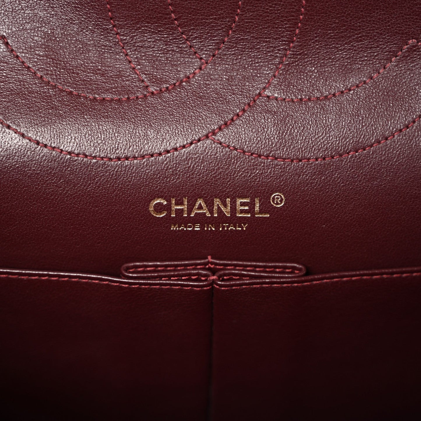 Aged Calfskin Quilted 2.55 Reissue 227 Flap Black