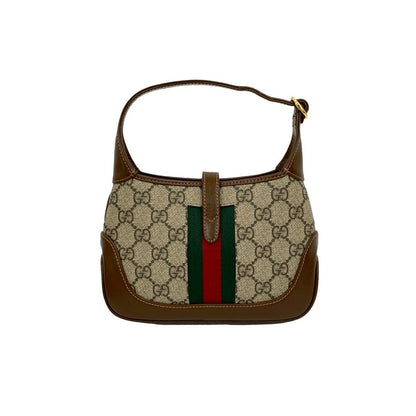 Gucci GG Supreme Leather Shoulder Bag