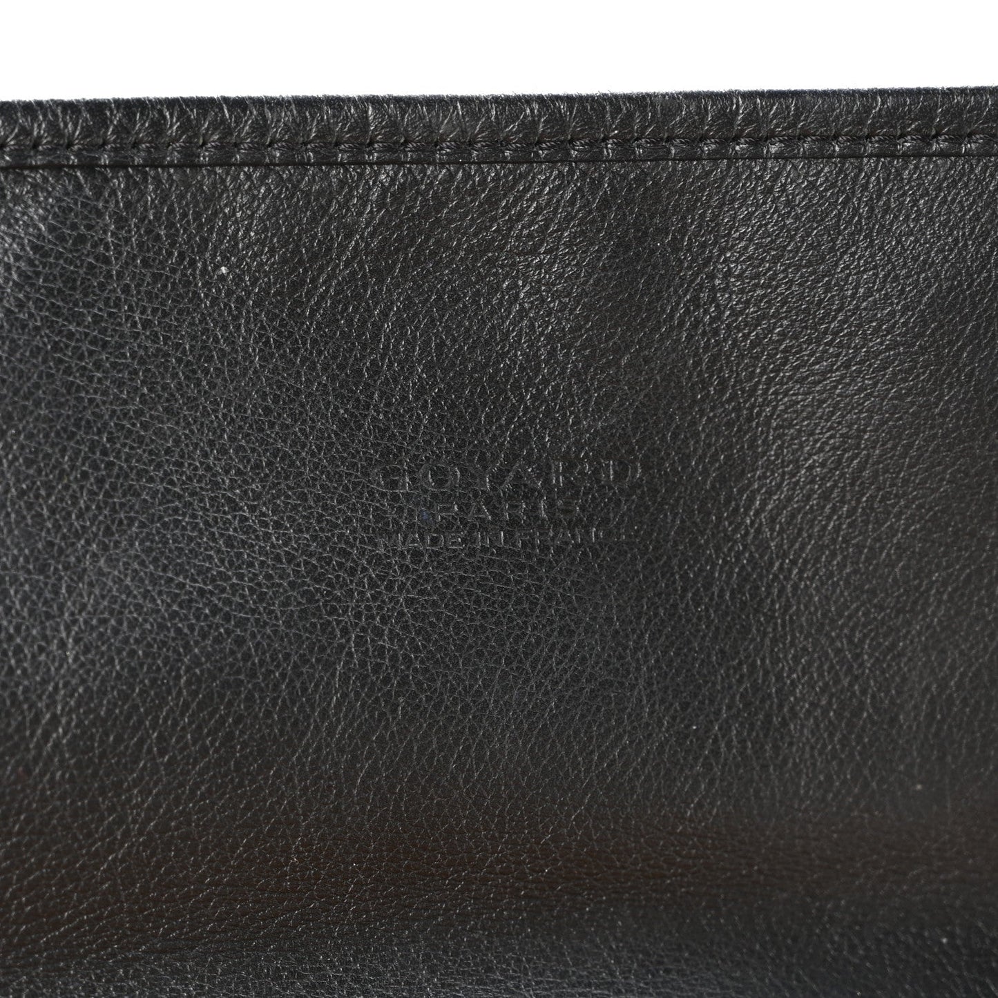 Goyardine Saint Leger Soft Briefcase Backpack Black