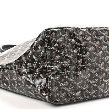 Goyardine Coeur Saint Louis PM Black