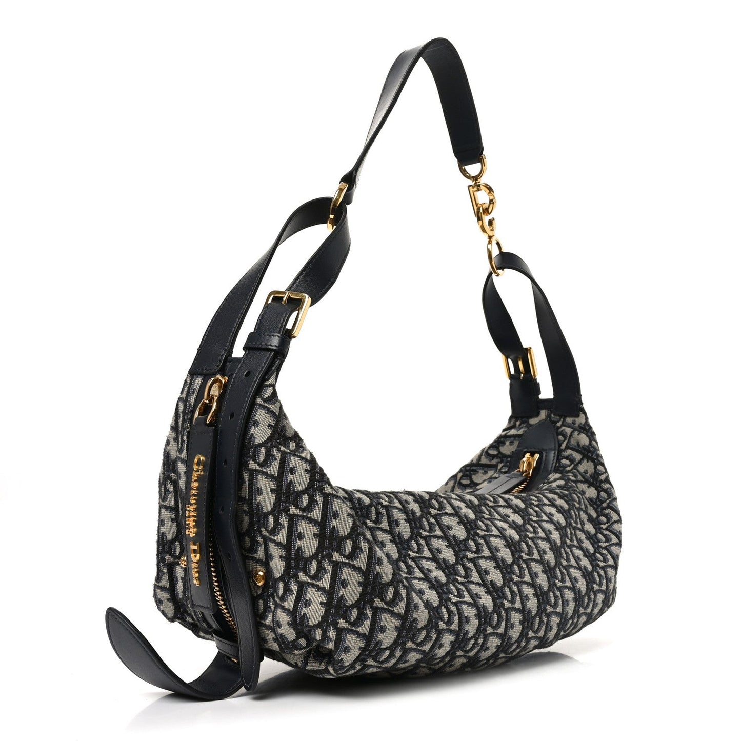 Oblique Large D-Journey Bag Blue