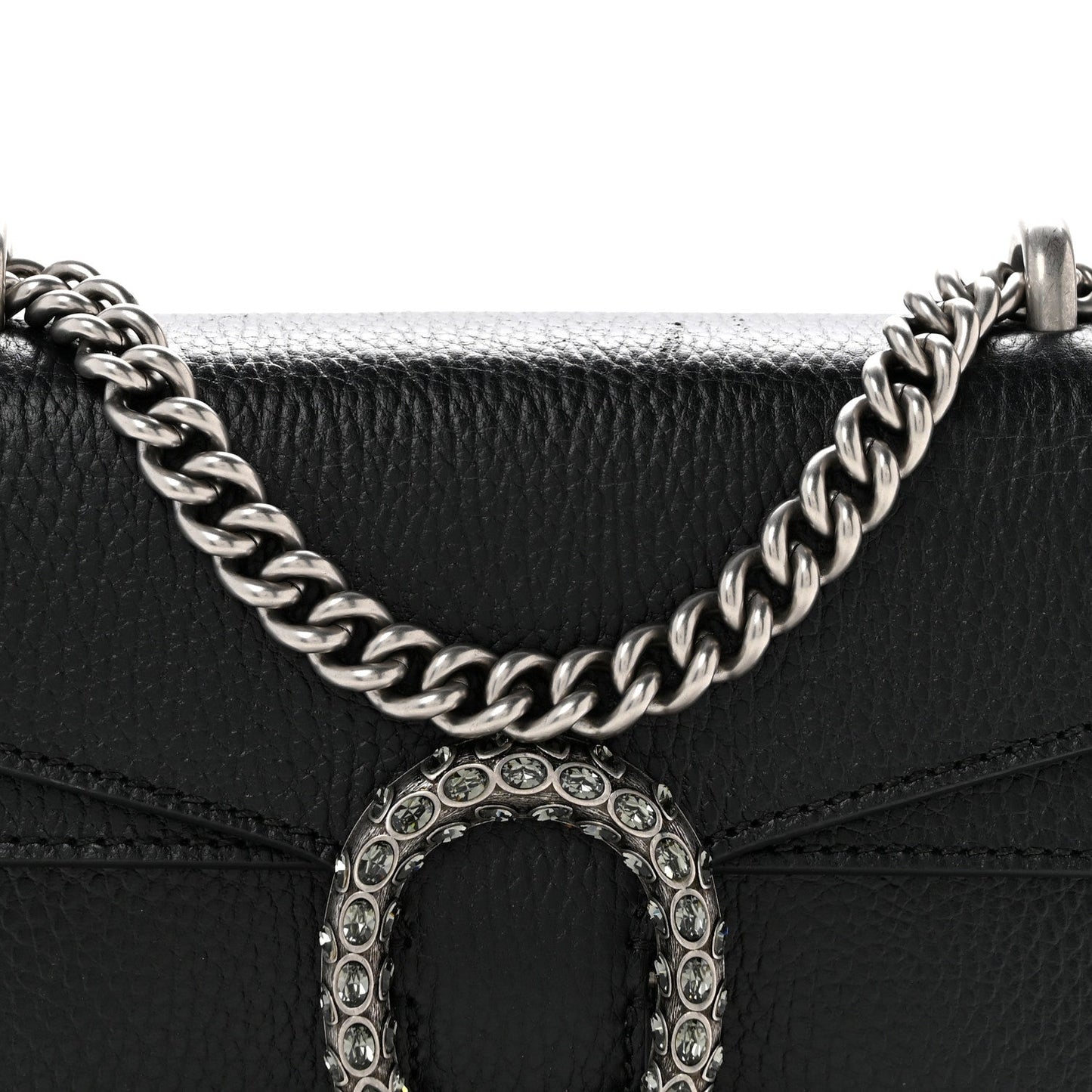 Calfskin Mini Dionysus Shoulder Bag Black