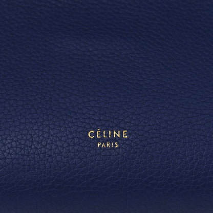 Grained Calfskin Mini Belt Bag Indigo