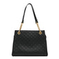 Guccissima Signature Medium Shoulder Tote Bag Black