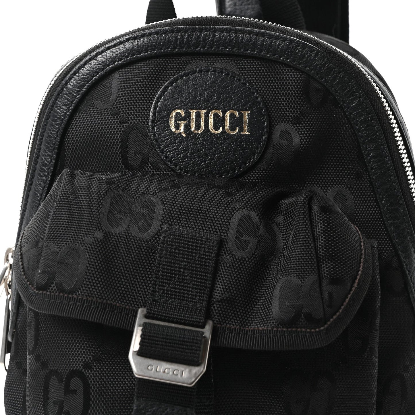 Econyl Nylon Monogram Off The Grid Sling Backpack Black