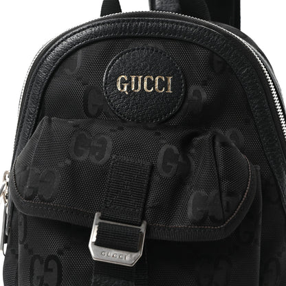 Econyl Nylon Monogram Off The Grid Sling Backpack Black
