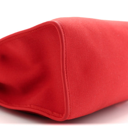 Vache Hunter Toile Herbag Zip 31 PM Rouge Tomate Natural