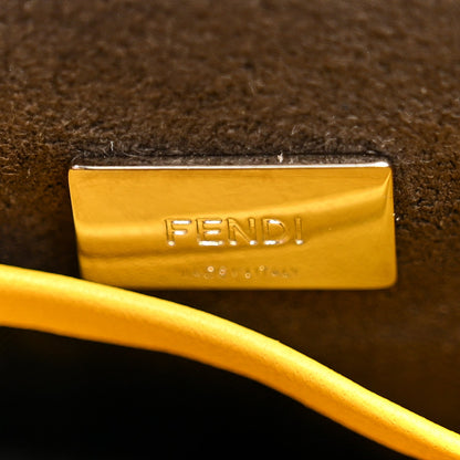 Shiny Nappa Micro Peekaboo Iconic Satchel Sunflower