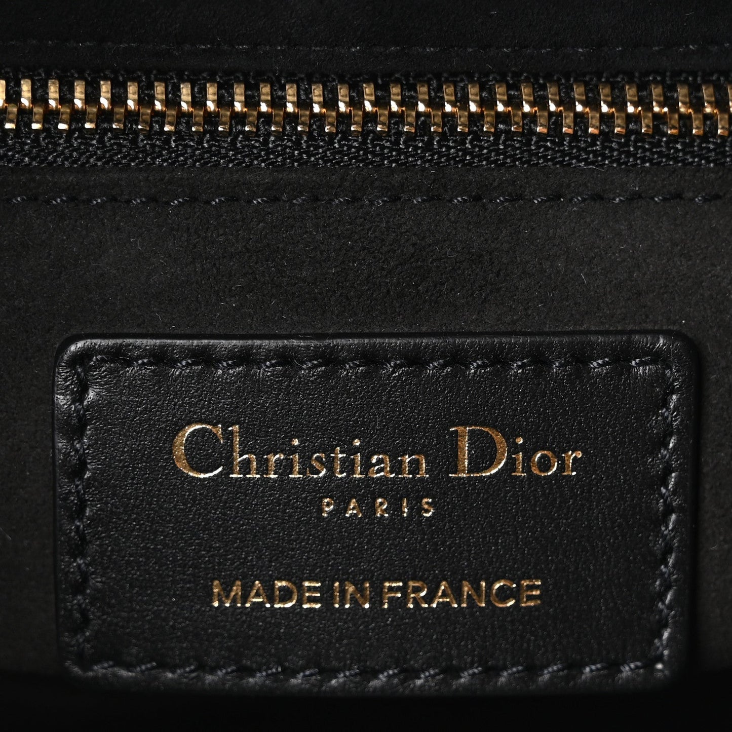 Lambskin Cannage Small My ABCDior Lady Dior Black