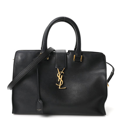 Calfskin Small Classic Y Cabas Black