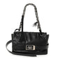 Calfskin Medium Modu Shoulder Bag Black