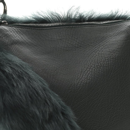 Shearling Small Knight Crossbody Bag Vine